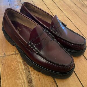 Bass weejun larson lug sole penny loafer 11.5D